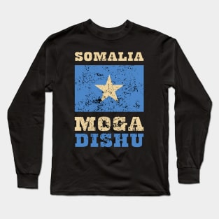 Flag of Somalia Long Sleeve T-Shirt